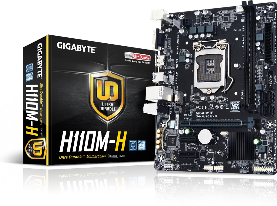 Gigabyte GA-H110M-H (Rev. 1.0/1.1/1.2)